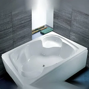 بانيو جاكوزى ري يونيون G8587 مقاس 200 × 130 سم نظام كومبى 20 إلكترونى و طقم جيت كروم الجاكوزى يشمل الصرف و الجوانب و الشاسية من أيديال ستاندرد