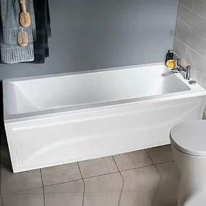 بانيو جاكوزى كونكت GA302 مقاس 170 × 70 سم نظام ستاندرد 8 ضغط هواء و طقم جيت كروم الجاكوزى يشمل الصرف و الجوانب و الشاسية من أيديال ستاندرد