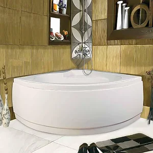 بانيو جاكوزى برلين 130 × 130 سم نظام 1 موتور 8 جيت مياه كروم بالطابق والفايظ والجوانب والشاسيه من الطيب