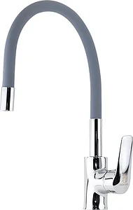 خلاط مطبخ شجرة كروم × رمادى AZ F53000C يد واحدة قنطرة عالية مرنة متحركة بجميع الاتجاهات من مقبل