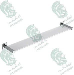 رف زجاجى هارمونى RAK24013 اللون كروم من كلودى راك
