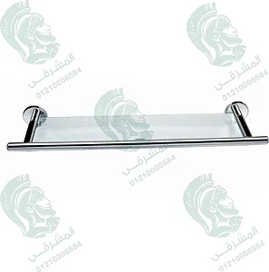 رف زجاجى كاليبر RAK21013 اللون كروم من كلودى راك
