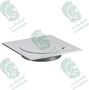 غطاء بيبه نحاس مطلى كروم RAK22023 مقاس 15 × 15 سم من كلودى راك