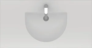Sanipure Titan Vanity Unit Basin 105 cm, White