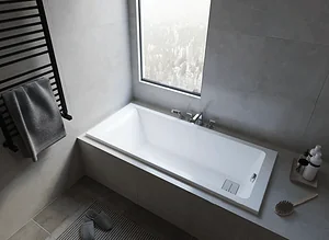 Sanipure Neto Jacuzzi Bathtub 00100100020 with Panels, 1 System, 170 × 75 cm