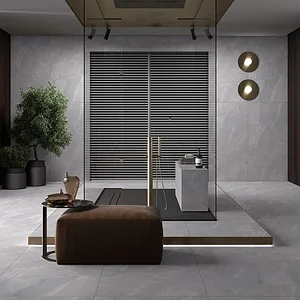سيراميك حوائط وارضيات قطع ليزر فرز اول روندا جراي مط 60.5 × 121 سم من سيراميكا كليوباترا