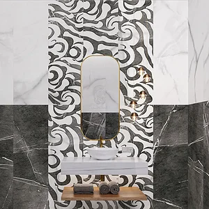 Art Argentina Wall Ceramic Mix Grey, First Choice, 50 × 150 cm, Glossy