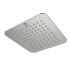 طاسة دش استانلس مقبل 1J78A كروم لامع 20 × 20 سم مربعة