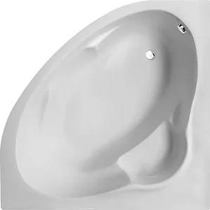 Duravit Mallorca 800105 Bathtub 135 × 135 × 45 cm — Built-in without Panels, Pergamon
