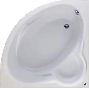 El Tib Marbella Round Corner Bathtub 125 × 125 cm, Built-in (Before Tiling) — Pergamon