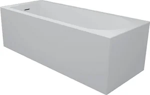 Sanipure Trevi 00100010031 Jacuzzi Bathtub, One Piece, 2 Systems, 170 × 70 cm — Black (00100010831)