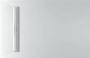 حمام قدم مونيه 0016050 مقاس 160 × 90 سم من ساني بيور - أسود مط (001605009)