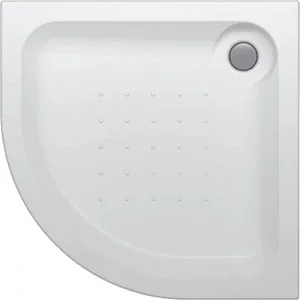 Sanipure Simplici Corner Shower Tray 0010054 without Panel, 90 × 90 cm — Pergamon