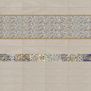 Gemma Barcelona Wall Ceramic, Second Choice, 20 × 60 cm — Barcelona Geometric Light Beige