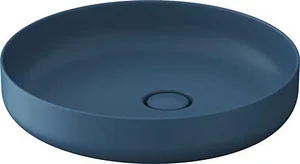 Duravit Vitrium 266146 Basin for Horizontal Surface without Mixer Hole 46 cm, Matte Blue