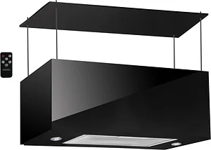 DIAMOND BL ISLAND90cm شفاط مطبخ تركى ,3 سرعات, اضاءة ليد قوة شفط 1000