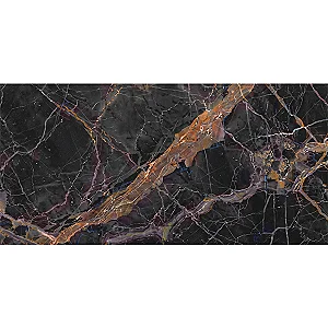 سيراميك حوائط قطع ليزر بيراميدز B-105 بلاك فرز اول 40 × 80 سم لامع