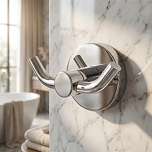 علاقة مزدوجة مقبل GMJ-2654A-2 Polished Chrome Stainless Steel 304