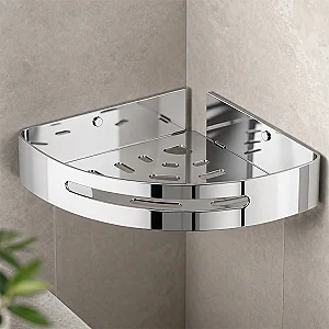 رف ركنة دريم DR-61C كروم لامع استانلس ستيل