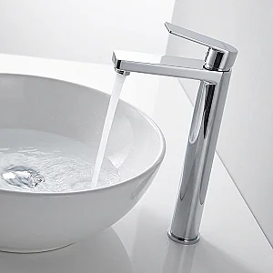 خلاط حوض عالي جواد لافي LEV-00630 كروم لامع 32 سم
