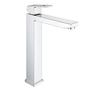 Grohe Eurocube Pacino 23406000 Tall Basin Mixer, Glossy Chrome, Height 31 cm