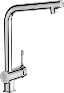 Ideal Standard Ceralook High Spout Kitchen Mixer with Pull-Out Spray BC 176 AA Chrome