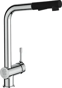 Ceralook BC178AA Pull-Out Kitchen Mixer with High Spout and 2-Function Spray