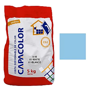 CAPACOLOR 0-15 E5K Grout for Ceramic & Porcelain, 28 Azul - Blue, Made in Spain