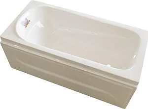 Red Sea Ramses Bathtub 170 × 70 cm, Pergamon, with Large Side Panel 170 cm + Small Side Panel 70 cm