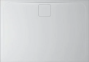 Sanipure Marovo Shower Tray, 110 × 80 cm, White