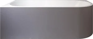 بانيو  170  ×  75 بالجانب شمال قطعة واحدة كلارو ابيض