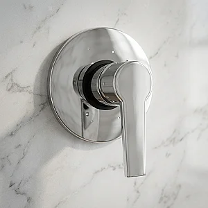 خلاط بانيو دفن ديورافيت فيرونا 1 مخرج VE4210007E10 كروم لامع جسم الدفن بالوش والمقبض