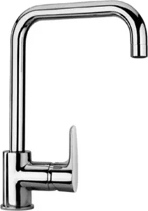 Duravit SI6010002E10 High Swivel Spout Kitchen Mixer, 8/3 Feed, Ceramic Valve with Temperature Limiter and Water Saver