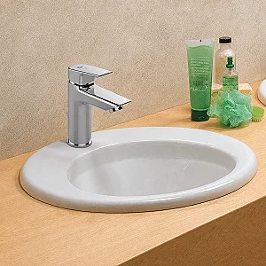 Avalux Countertop Basin, White