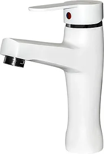 خلاط حوض مسبك MS300 ابيض