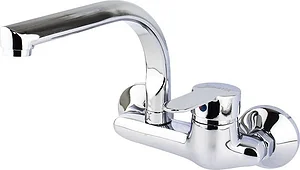خلاط مطبخ حائطي 103 كروم