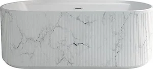 بانيو قطعة واحدة سانيبيور رومانو 001000770030 ماربل 180 × 80 سم