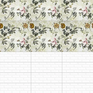 Granito Wall Ceramic Tableau 3 Tiles 8 / 75 TB8, First Choice, 25 × 75 cm G 758 TB8