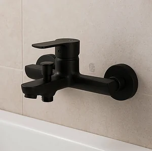 Global Standard Sky GS L 1071 ND BP Bath Mixer with Diverter, Matte Black