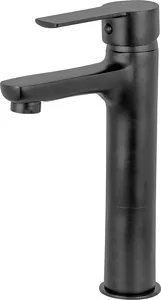 Global Standard Sky GSL 1073 ND BP Medium Basin Mixer, Black, 23 cm Height