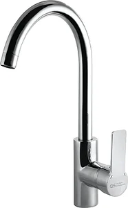 Global Standard Sky GSL 1078 ND CP Pillar Kitchen Mixer, Chrome, 35 cm Height