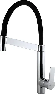 Global Standard Sky Chef GSL 1102 CP Flexible Swivel Kitchen Mixer, Chrome, Height 45 cm