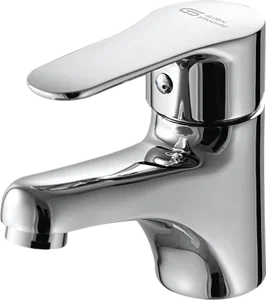 Global Standard Mira Plus GSL 1010 ND CP Basin Mixer, Chrome, Height 12 cm
