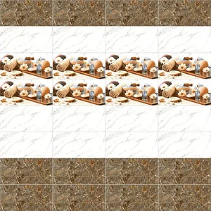 سيراميك حوائط بيراميدز C 176 غامق مقاس  30  ×  60 (  Brown )  فرز اول