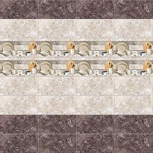 سيراميك حوائط بيراميدز C 154 ديكور ميكس حمام B  مقاس  30  ×  60 فرز ثاني