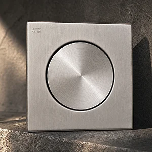 Genebre 21008 Stainless Steel Touch Drain Cover, 20 × 20 cm, Imported Spanish Made