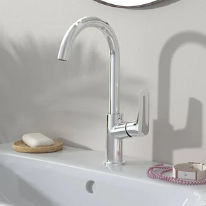 خلاط حوض قنطرة عالية متحركة لوجس بالطابق والفايظ هانز Grohe 71130001    