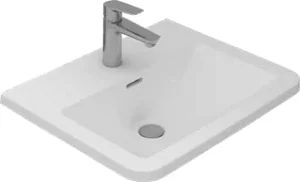 Sanipure Oberon Countertop Basin, 55 cm, White