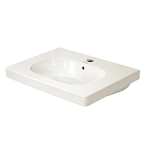 Duravit D-Code Vanity Unit Basin, 85 cm, Pergamon