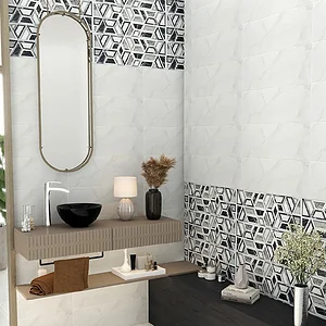 سيراميك ليسكو 25 × 75 سنيوريتا رخامى سمارت رمادى  فرز اول